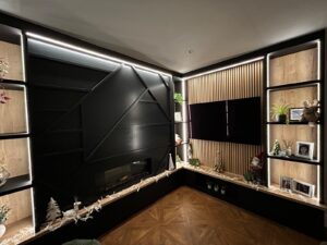 GD Media Wall Perfect Matt Black 1